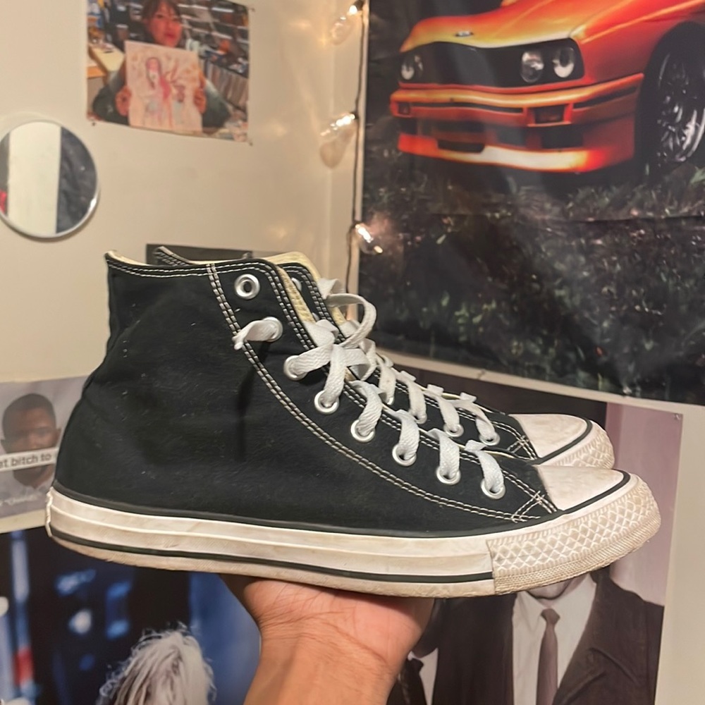used black converse